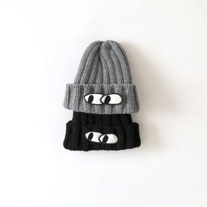 Chunky Knit Eyes Hat, Hetzebebe - BubbleChops LLC