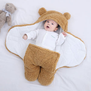 Bear Fleece Swaddle