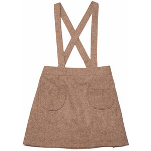 Kitty Skirt with detachable straps, Plumeti Rain - BubbleChops LLC
