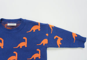 Unisex Dinosaur Sweater, Ae Hem - BubbleChops LLC