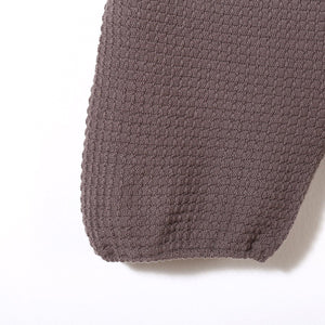 Organic Cotton Waffle Capri Shorts (Choco), Knit Planet - BubbleChops LLC