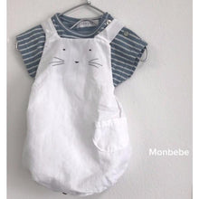 White Kitty Romper, Monbebe - BubbleChops LLC