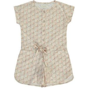 Peacocks Playsuit (Liberty of London), Olivier Baby & Kids - BubbleChops LLC