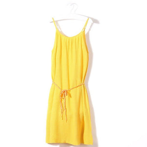 Daydream Beach Dress (Yellow), Knit Planet - BubbleChops LLC
