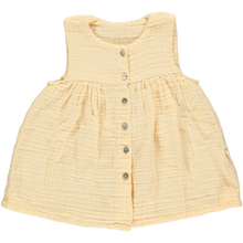 Peach Dress (Organic Cotton), Poudre Organic - BubbleChops LLC