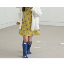 Bear Knee Socks in Blue, Mini Dressing - BubbleChops LLC
