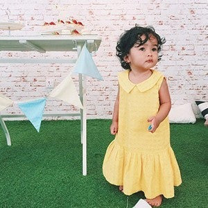 Sunshine Yellow Juliette Dress, Whimsigirl - BubbleChops LLC